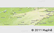 Physical Panoramic Map of Kendie