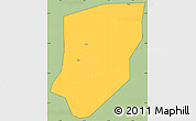 Savanna Style Simple Map of Kendie, cropped outside