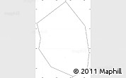 Blank Simple Map of Bankass-Central, no labels