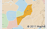 Political Map of Sofara, lighten