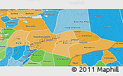 Political Shades 3D Map of Douentza