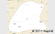 Classic Style Simple Map of Bore