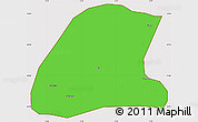 Political Simple Map of Bore, cropped outside