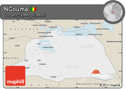 Classic Style Map of NGouma