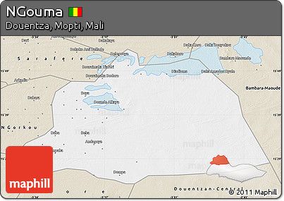 Classic Style Map of NGouma