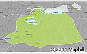 Physical Map of NGouma, desaturated