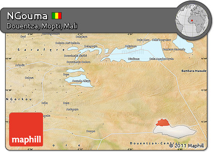 Satellite Map of NGouma