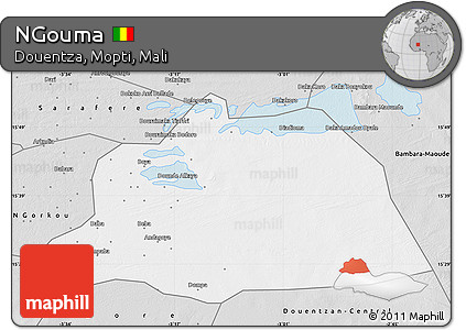 Silver Style Map of NGouma