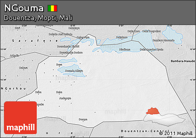 Silver Style Map of NGouma