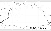 Blank Simple Map of NGouma, no labels