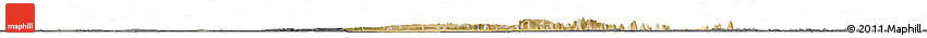 Satellite Horizon Map of Mopti, darken, desaturated