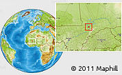 Physical Location Map of Guidio