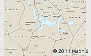 Shaded Relief Map of Guidio