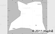 Gray Simple Map of Guidio