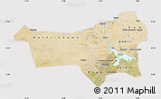 Satellite Map of Youvarou, cropped outside