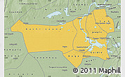 Savanna Style Map of Youvarou