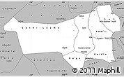 Gray Simple Map of Youvarou