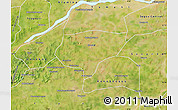 Satellite Map of Baroueli-Central