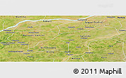 Satellite Panoramic Map of Baraoueli