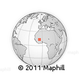 Outline Map of Sanando