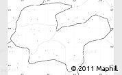 Blank Simple Map of Baraoueli, no labels
