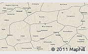 Shaded Relief 3D Map of Bla