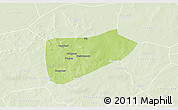 Physical 3D Map of Bla-Central, lighten
