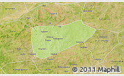 Physical 3D Map of Bla-Central, satellite outside