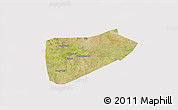Satellite 3D Map of Bla-Central, cropped outside