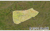 Satellite 3D Map of Bla-Central, darken