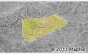 Satellite 3D Map of Bla-Central, desaturated