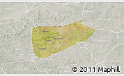 Satellite 3D Map of Bla-Central, lighten, semi-desaturated