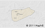 Shaded Relief 3D Map of Bla-Central, lighten, desaturated