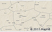 Shaded Relief 3D Map of Bla-Central
