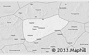 Silver Style 3D Map of Bla-Central