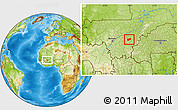 Physical Location Map of Bla-Central