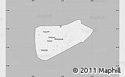 Gray Map of Bla-Central, single color outside