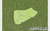 Physical Map of Bla-Central, darken