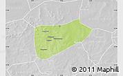 Physical Map of Bla-Central, lighten, desaturated