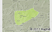 Physical Map of Bla-Central, semi-desaturated