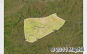 Satellite Map of Bla-Central, darken