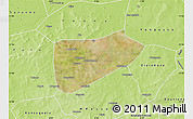 Satellite Map of Bla-Central, physical outside