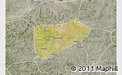 Satellite Map of Bla-Central, semi-desaturated