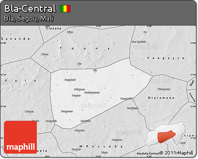 Silver Style Map of Bla-Central