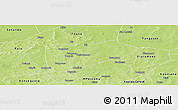 Physical Panoramic Map of Bla-Central