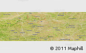 Satellite Panoramic Map of Bla-Central