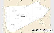 Classic Style Simple Map of Bla-Central