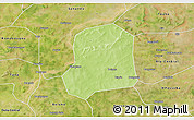 Physical 3D Map of Falo, satellite outside