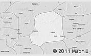 Silver Style 3D Map of Falo