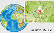 Physical Location Map of Falo, highlighted parent region, highlighted grandparent region